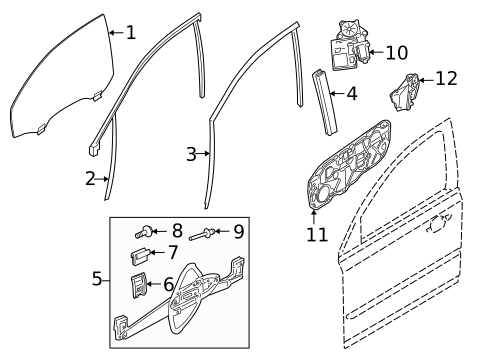 Front Door for 2008 Volvo XC70 #2