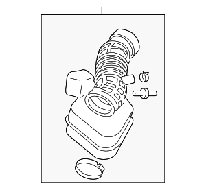 16576CL70B - : Duct Assembly for Infiniti Image