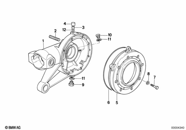 33758544490 - Rear Axle, Rear-Wheel Drive, Suspension: Sleeve -  for BMW-Motorrad Image image