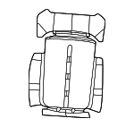 68346551AB - Body: Seat Back Heater for Mopar Image