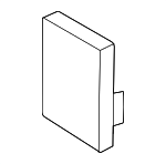 51475B433A3 - Body: Interior Quarter Panel Trim Panel Access Cover for BMW: X3 Image