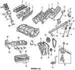R5852480AB - : Cylinder Head for Dodge: B1500, B250, B2500, B350, B3500, Dakota, Durango, Ram 1500, Ram 1500 Van, Ram 2500, Ram 2500 Van, Ram 3500, Ram 3500 Van Image
