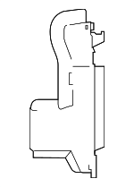 16593F2140 - Cooling System: Radiator Support Baffle for Toyota: Corolla Cross Image