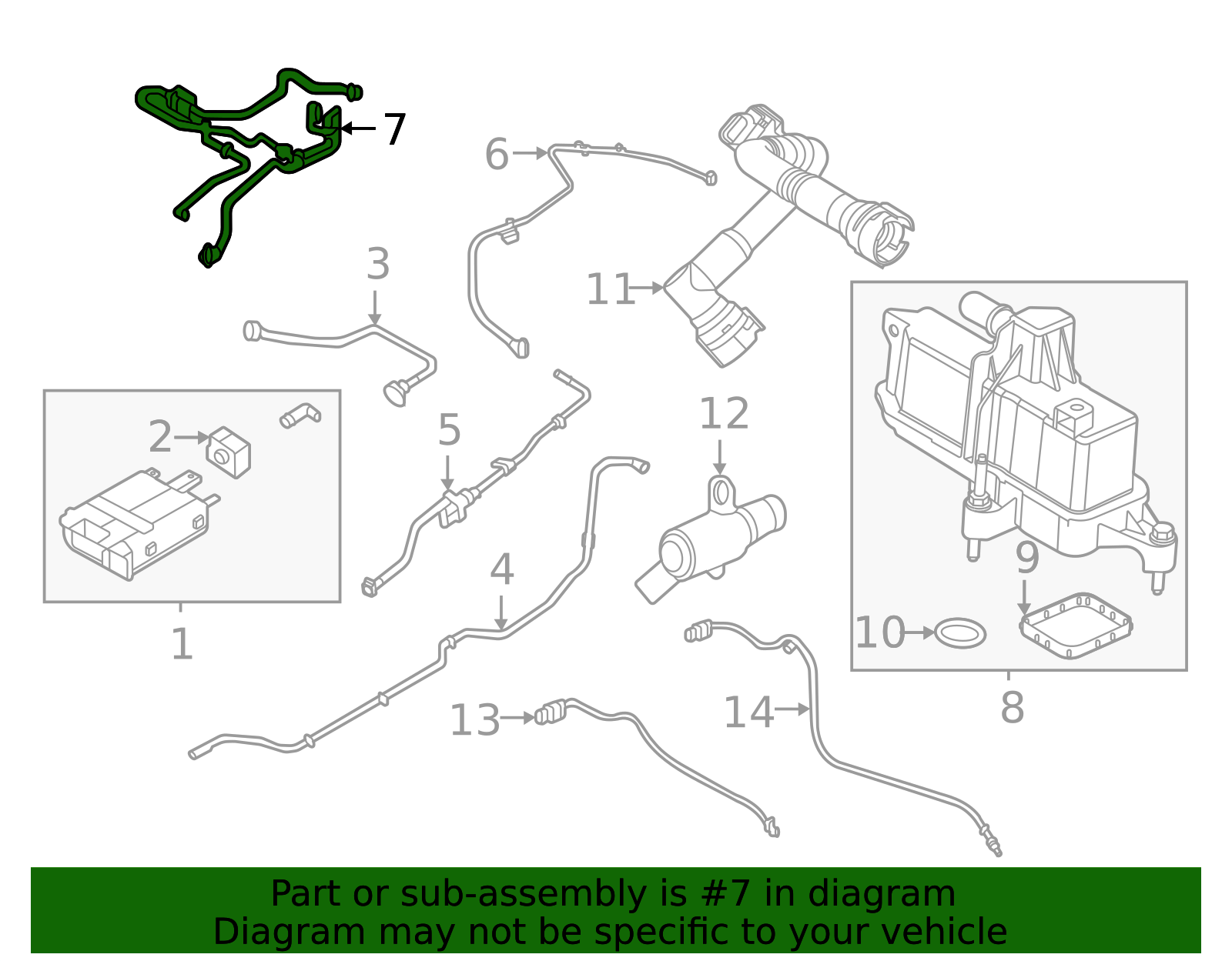 LX6Z-9D289-SJ - Tube Assembly - 2020-2025 Ford | Eastgate