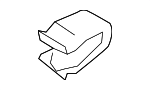 858583S100 - Body: Trim Molding Clip for Kia Image