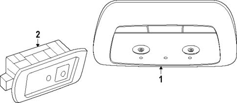 Overhead Lamps for 2025 Volvo EX30 #0