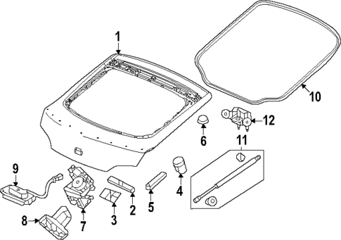 Gate & Hardware for 2024 Acura Integra #0