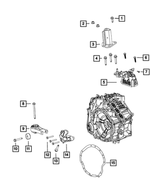 6510300AA - Transmission: Hex Head Screw And Washer for Mopar Image