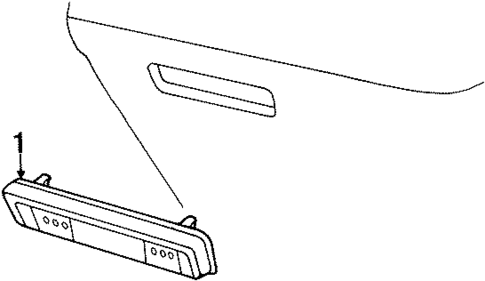 Side Marker Lamps for 1991 Buick Regal #1