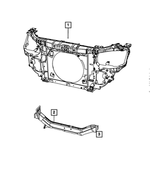 5116300AE - Cooling: Radiator Closure Panel for Mopar Image