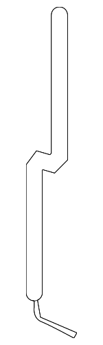 6L2Z7826461AA - Body: Lock Rod for FORD Image