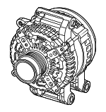 68346838AD - Electrical: Alternator for Mopar Image