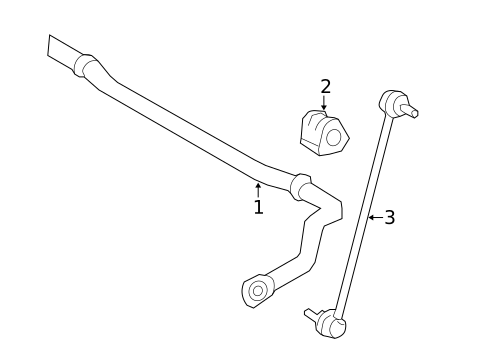 Stabilizer Bar & Components for 2015 Lexus NX200t #2