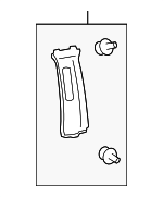 6241252160B0 - Body: Upper Center Pillar Trim for Scion: xD Image