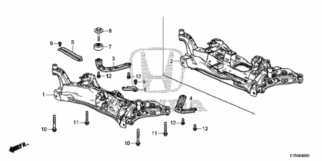 Front Sub Frame for 2019 Honda HR-V #0