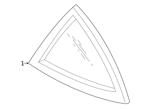 Glass & Hardware for 2008 Pontiac G5 #0