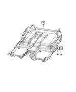 6XQ42TX7AE - Interior Trim: Rear Floor Carpet for Jeep: Grand Cherokee L Image
