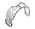 86811J0000 - Body: Fender Liner for Hyundai Image