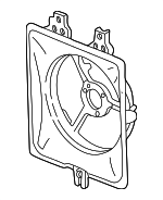 38615PJEA00 - : Shroud for Acura: CL, TL Image