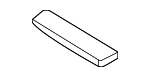 861143D000 - Body: Lift Gate Glass Pad for Hyundai Image