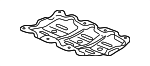 112216FBA00 - Engine: Baffle Plate for Honda Image