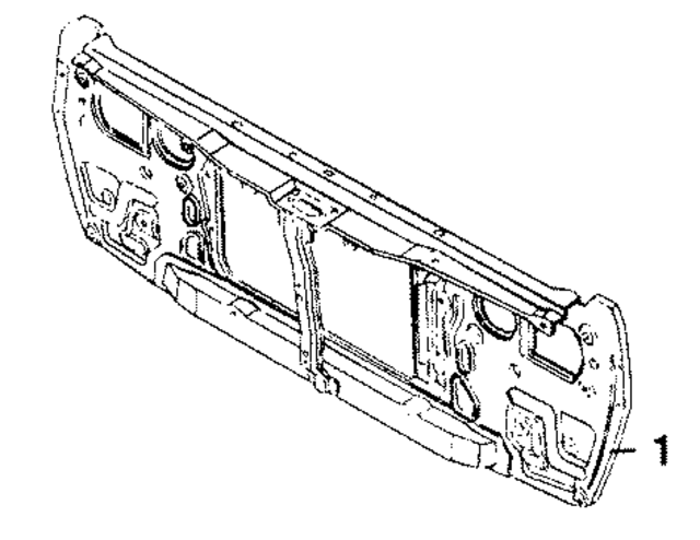 6250025W00 - : Radiator Support for Nissan Image