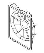 253503J000 - Cooling System: Fan Shroud for Hyundai: Veracruz Image