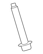 6503626 - Steering: Lower Shroud Screw for Chrysler: Sebring | Dodge: Dart | Jeep: Cherokee Image