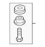 5N0198093 - Cooling System: Engine Water Pump Hardware Kit for Audi Image image