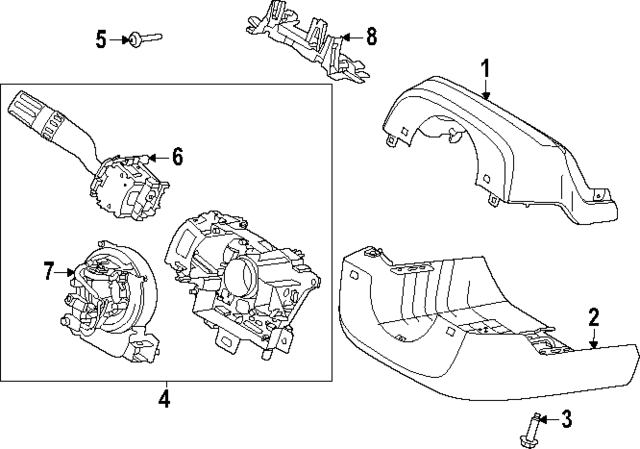 SL1Z13K359AA - : Turn Signal Switch for Ford: Expedition Image