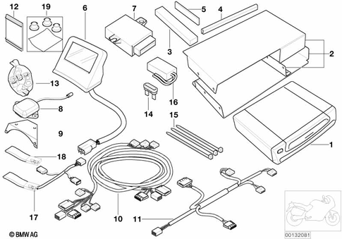 Navigation Systems for 2003 BMW-Motorrad K 1200 LT #0