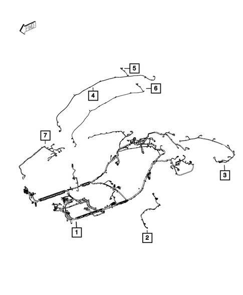 Wiring-Body and Accessories for 2016 Chrysler 200 #0