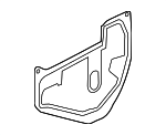 72321TX4A00 - Body: Water Shield for Acura Image