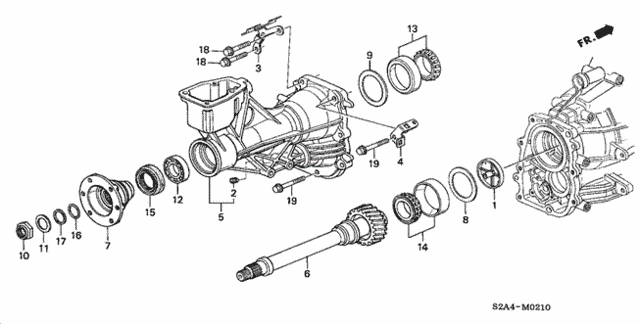 MT Secondary Shaft for 2007 Honda S2000 #0
