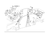 2106903340 - Covering and Lining: Trim for Mercedes-Benz Image