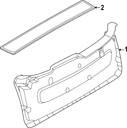 Interior Trim for 2023 Nissan ARIYA #0