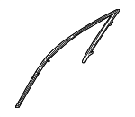 803300Z800 - Body: Glass Run for Nissan Image