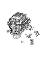 5035457AB - Electrical: Starter Shield for Dodge: Challenger, Charger Image image