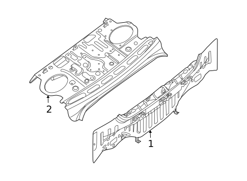 Rear Body for 2009 Nissan Maxima #0
