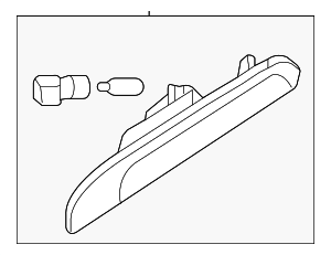 97063103700 - : Side Marker Light for Porsche Image