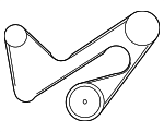 YF0915908 - : Serpentine Belt for Mazda: Tribute Image