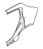 68629135AA - Body: Quarter Panel for Dodge: Hornet Image
