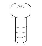 90167A0016 - Engine: Air Mass Sensor Screw for Scion: iQ, tC, xA, xB, xD | Toyota: Celica, Echo, FJ Cruiser, Grand Highlander, Highlander, Prius, Prius Plug-In, Prius V, Sienna, Venza, Yaris Image