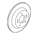 58411L1000 - Brakes: Rotor for Hyundai Image