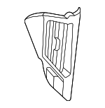 51435A24624 - Body: Air Vent Cover for BMW: 530i, 530i xDrive, 540i xDrive, 550e xDrive, i5, M5 Image