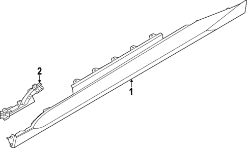 Exterior Trim - Pillars for 2025 BMW 230i #0