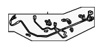 77962TK5A11 - Electrical: Air Bag Harness for Acura Image