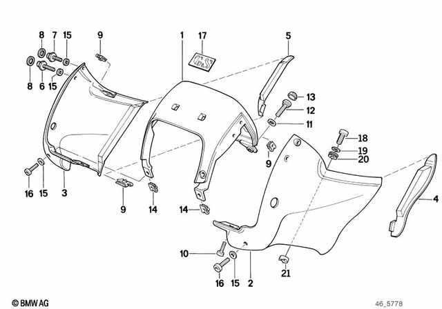 46632315087 - : Dashboard Support - Grundiert for BMW-Motorrad Image