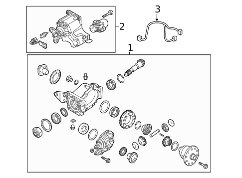 Axle & Differential for 2021 Hyundai Kona Electric #0