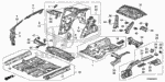 90168S5PA00 - Body/Air Conditioning: BOLT, FLANGE (14X26) for Honda Image